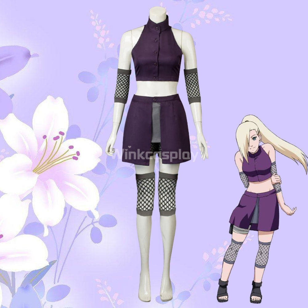 Ino Yamanaka from Naruto Halloween Cosplay Costume