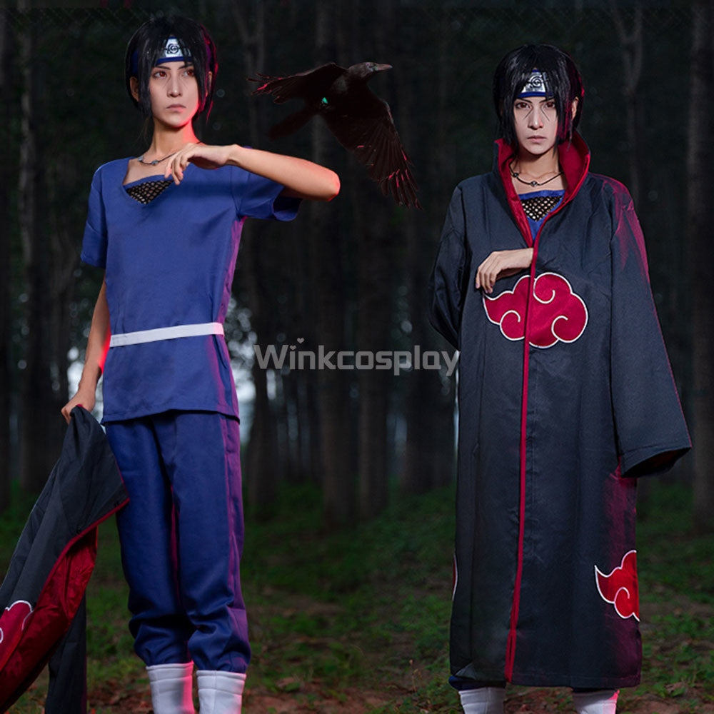 Itachi Uchiha from Naruto Halloween Cosplay Costume