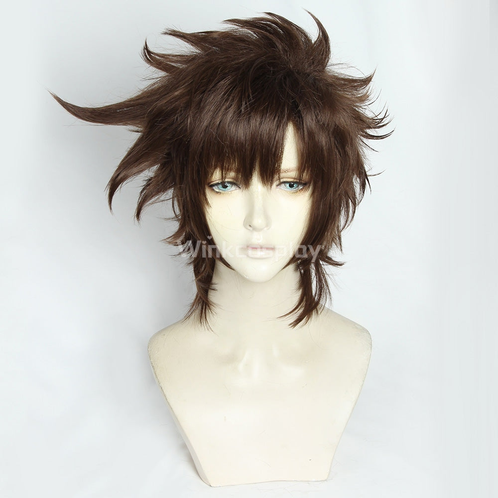 JoJo'S Bizarre Adventure: Battle Tendency Joseph Joestar Halloween Brown Cosplay Wig