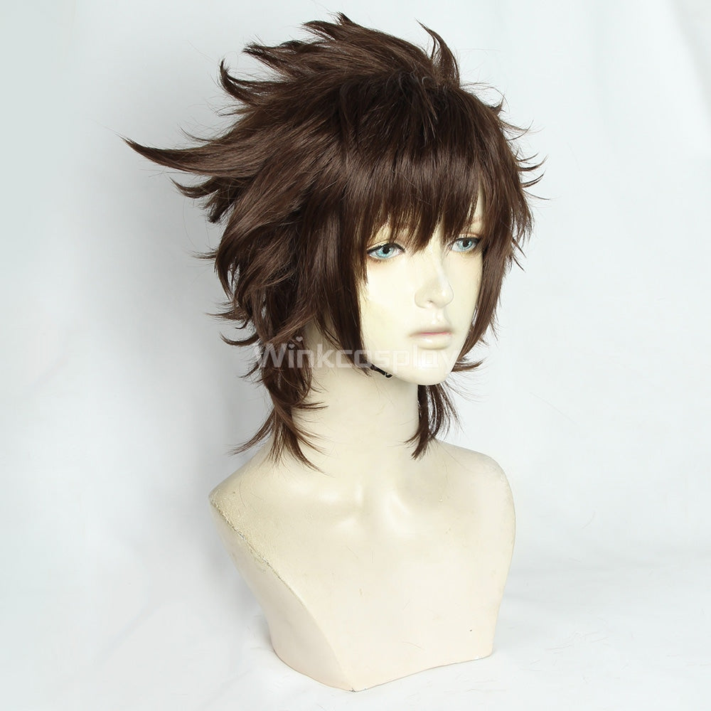 JoJo'S Bizarre Adventure: Battle Tendency Joseph Joestar Halloween Brown Cosplay Wig