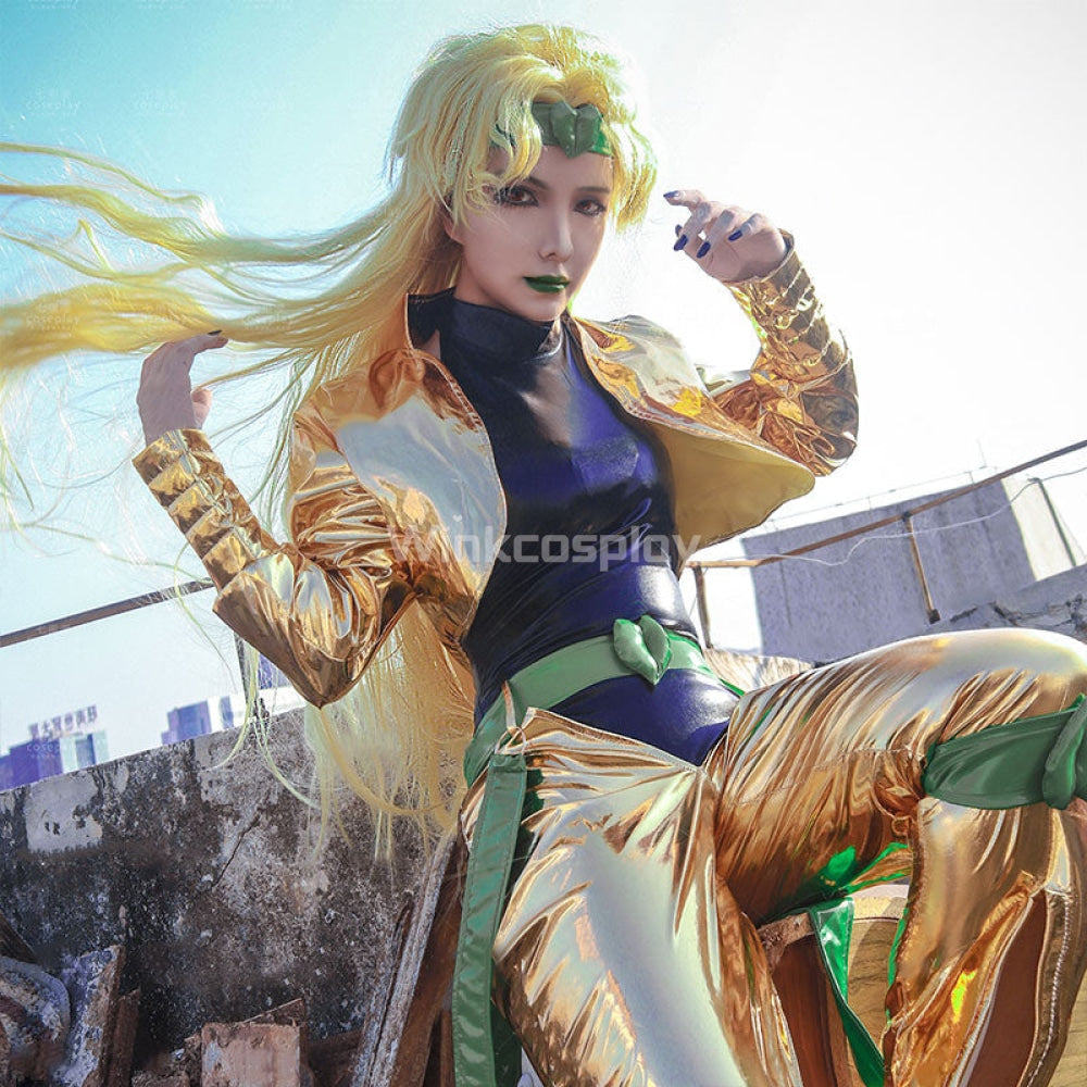 JoJo's Bizarre Adventure: Stardust Crusaders Female Dio Brando Halloween Cosplay Costume