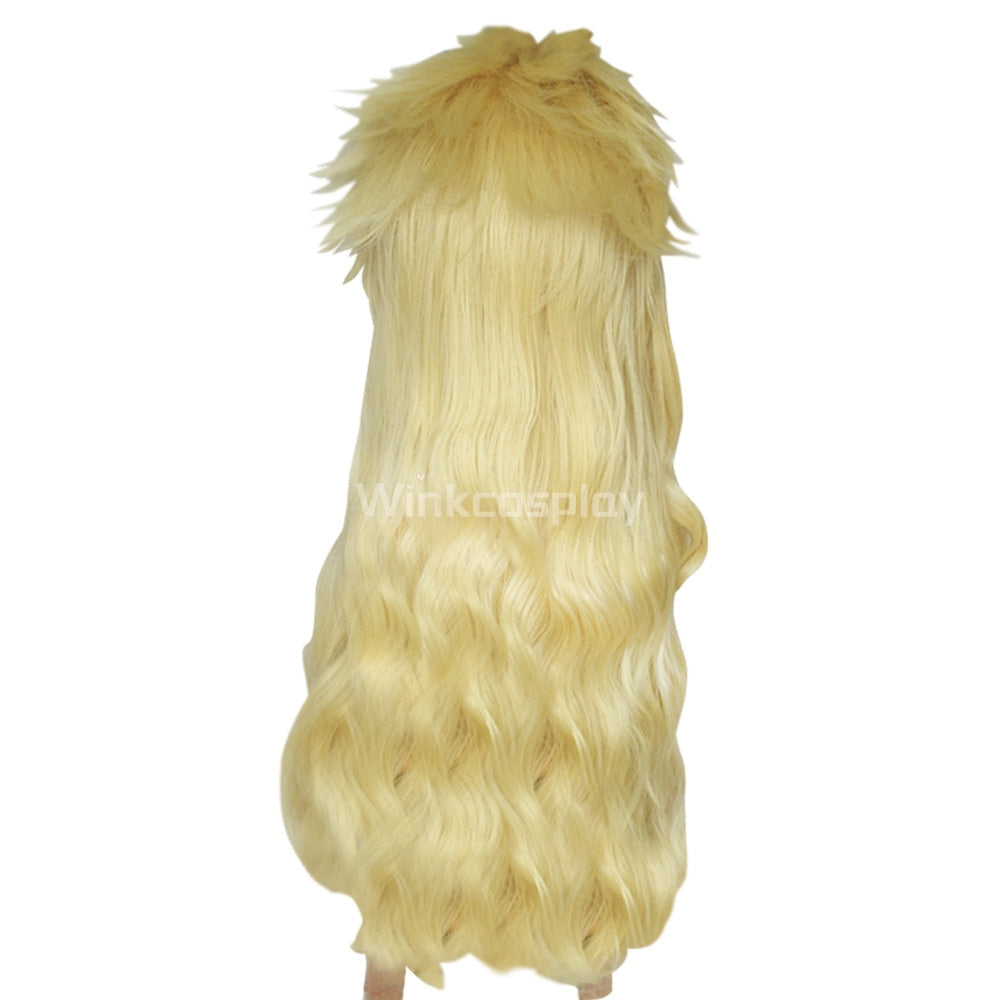 JoJo's Bizarre Adventure Giorno Giovanna Female Golden Cosplay Wig