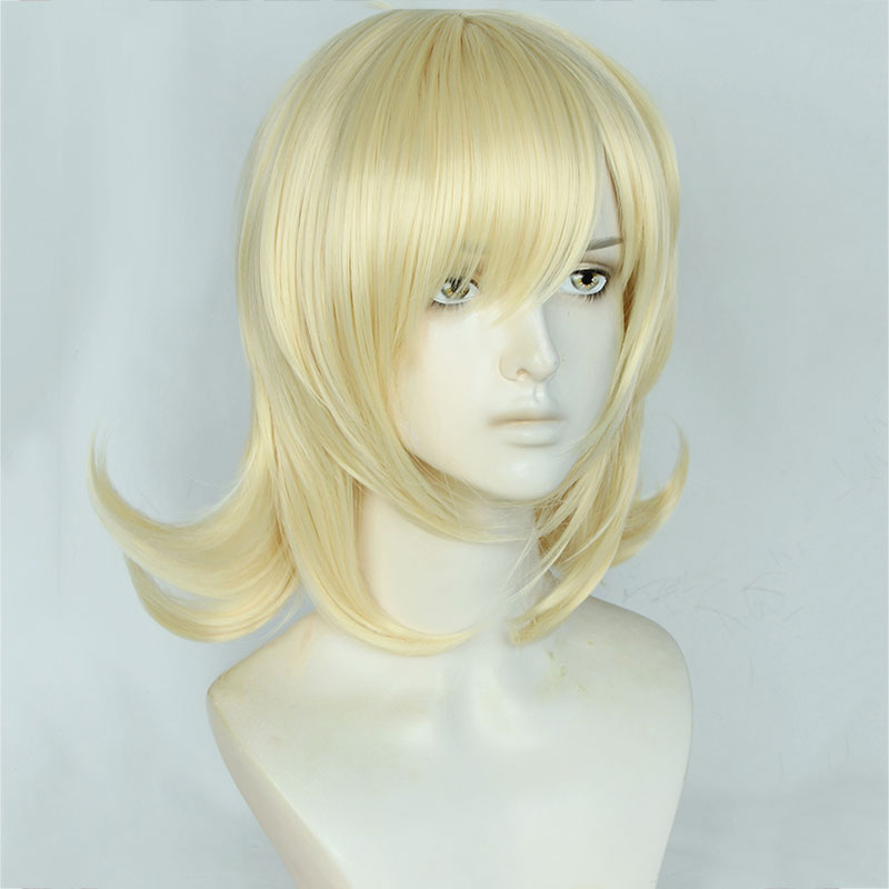 JoJo's Bizarre Adventure: Steel Ball Run Lucy Steel Golden Cosplay Wig