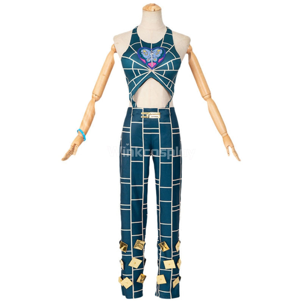 JoJo's Bizarre Adventure: Stone Ocean Jolyne Cujoh Halloween Cosplay Costume