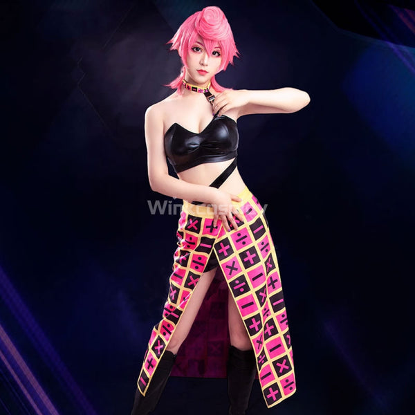 JoJo's Bizarre Adventure: Vento Aureo Golden Wind Trish Una Halloween Cosplay Costume