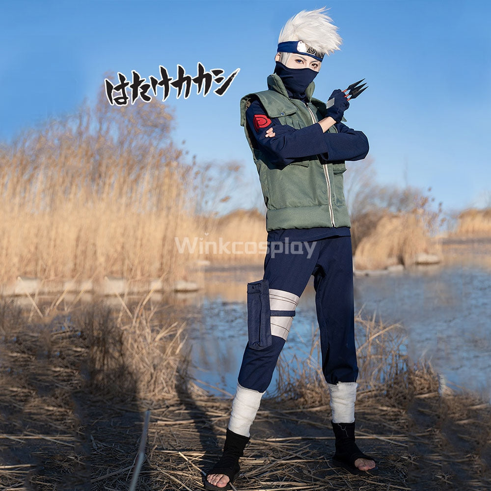 Kakashi Hatake from Naruto Halloween Cosplay Costume