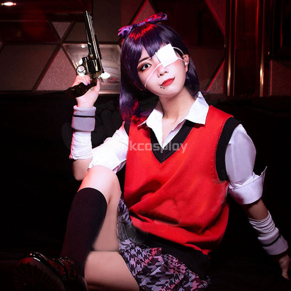 Kakegurui Compulsive Gambler Midari Ikishima Halloween Cosplay Costume