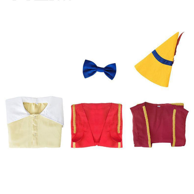 Kids Size 2022 Guillermo Del Toro's Pinocchio Pinocchio Halloween Cosplay Costume