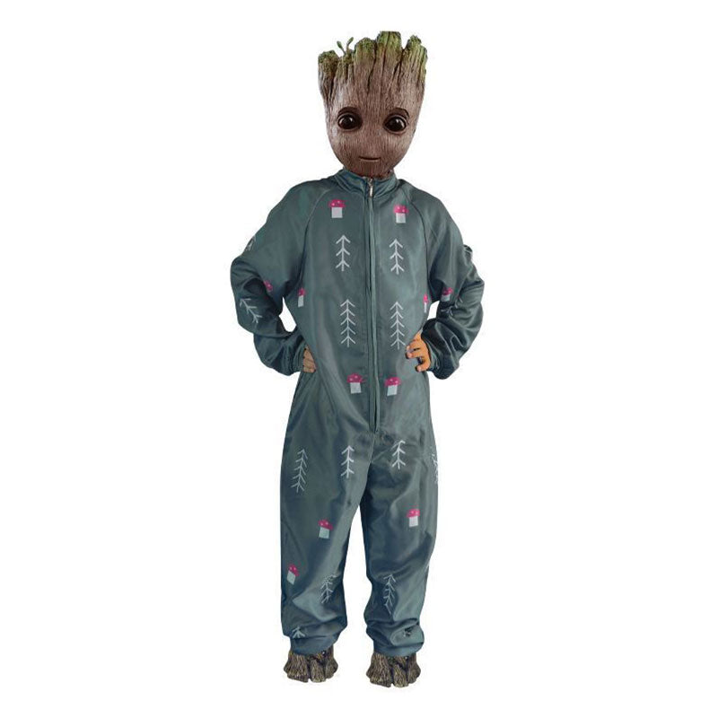 Kids Size TV Series 2022 I Am Groot Guardians of the Galaxy Groot Halloween Cosplay Costume