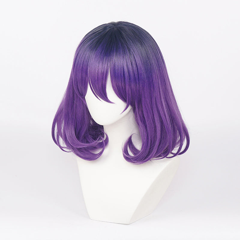 Kinsou no Vermeil Vermeil in Gold Vermeil Purple Cosplay Wig