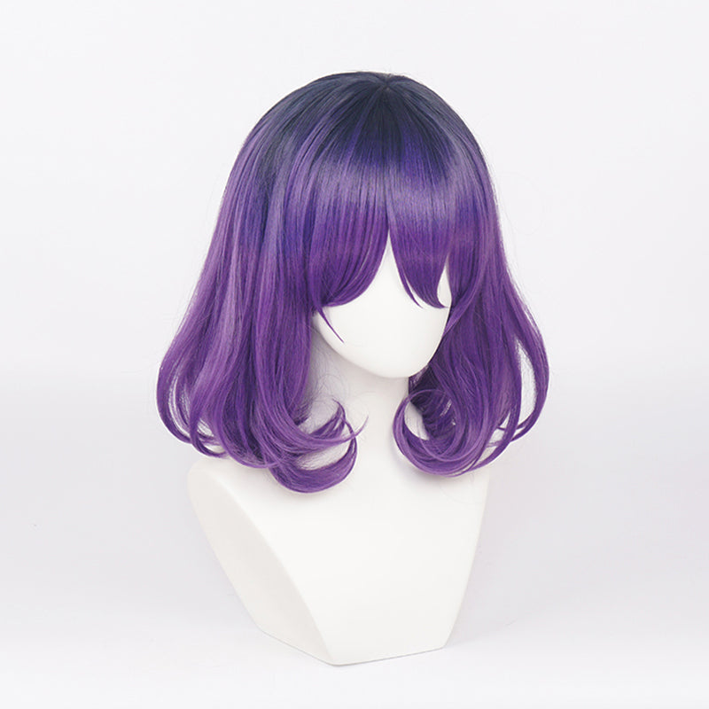 Kinsou no Vermeil Vermeil in Gold Vermeil Purple Cosplay Wig