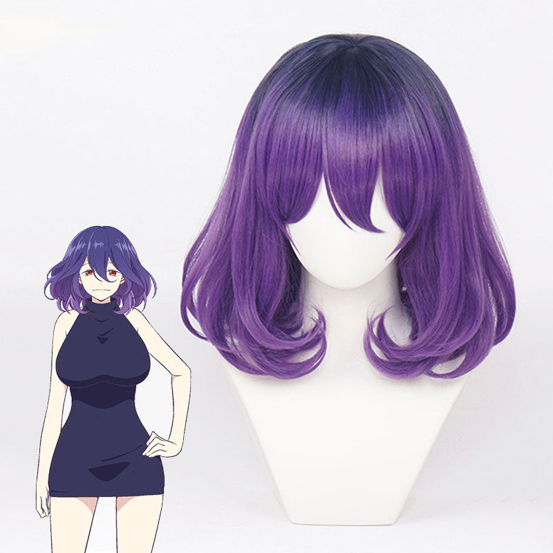 Kinsou no Vermeil Vermeil in Gold Vermeil Purple Cosplay Wig