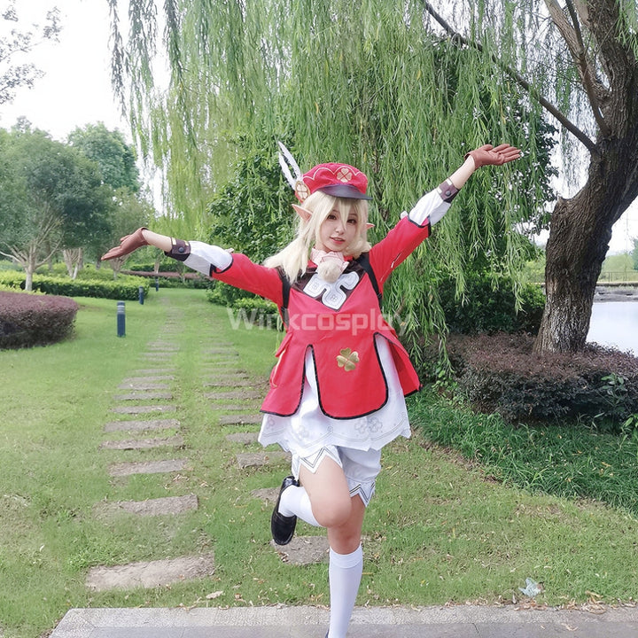 Klee from Genshin Impact Halloween Cosplay Costume - Winkcosplay