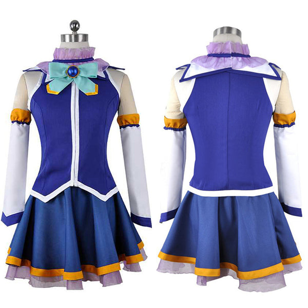 Konosuba: God's Blessing on This Wonderful World! Kono Subarashii Sekai ni Shukufuku wo! Aqua Cosplay Costume