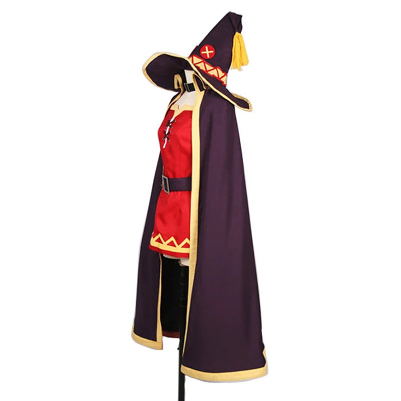 Konosuba: God's Blessing on This Wonderful World! Kono Subarashii Sekai ni Shukufuku wo! Megumin Cosplay Costume