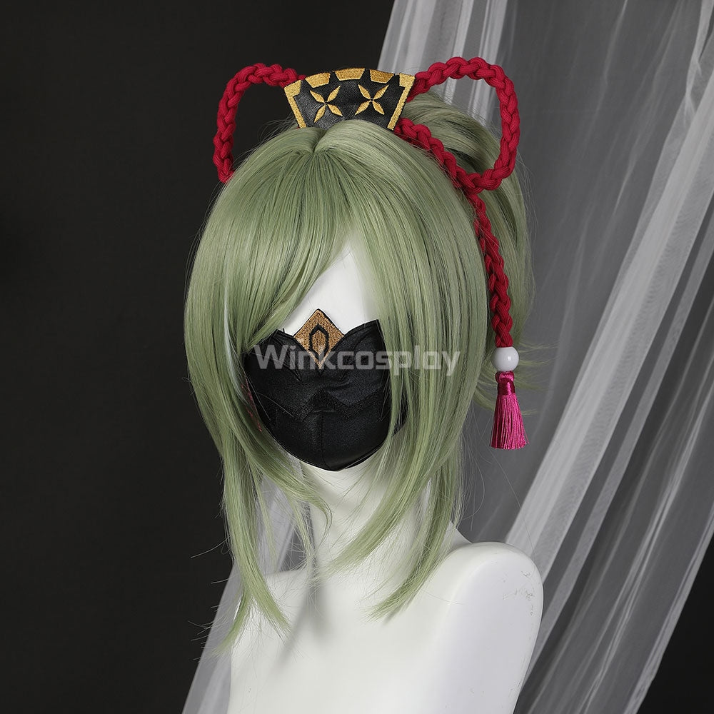 Genshin Impact Kuki Shinobu Cosplay Costume - Winkcosplay