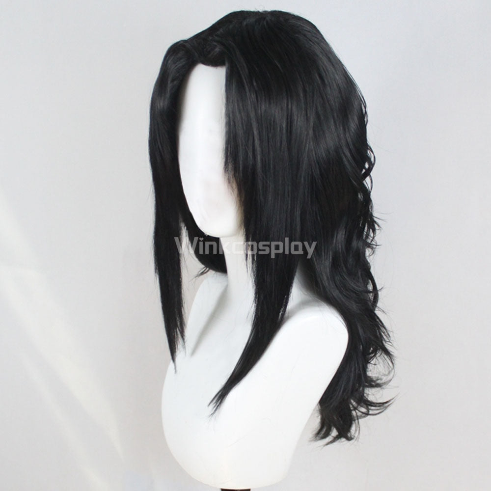 Kurenai Yuhi Sarutobi Kurenai from Naruto Halloween Black Cosplay Wig - Winkcosplay