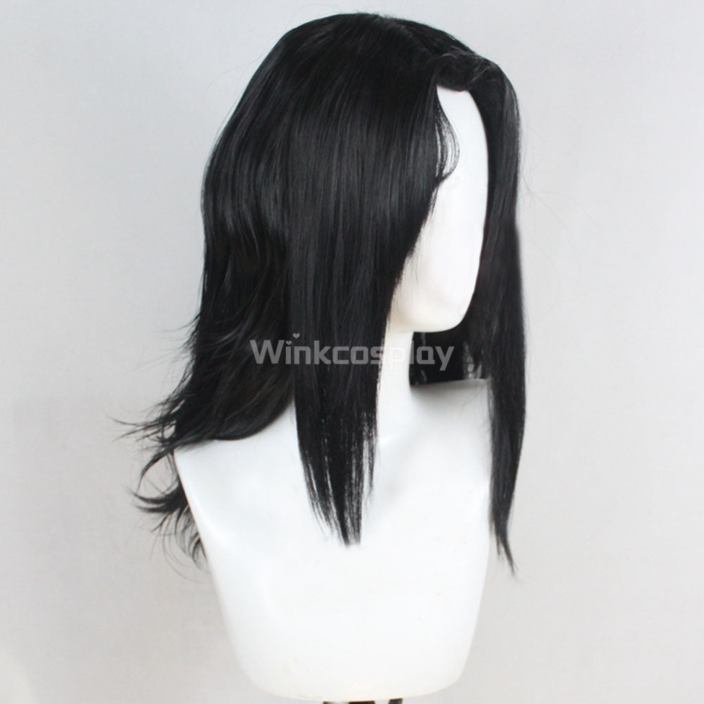 Kurenai Yuhi Sarutobi Kurenai from Naruto Halloween Black Cosplay Wig - Winkcosplay