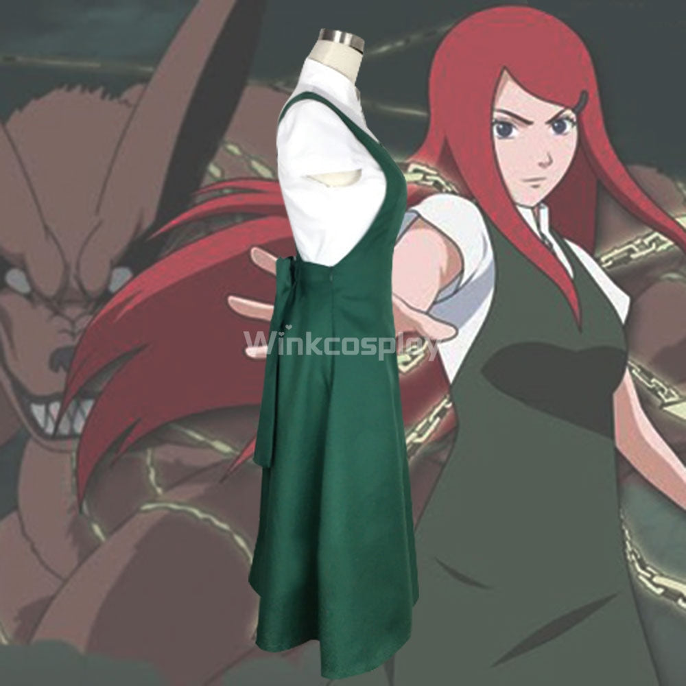 Kushina Uzumaki from Naruto Halloween Cosplay Costume