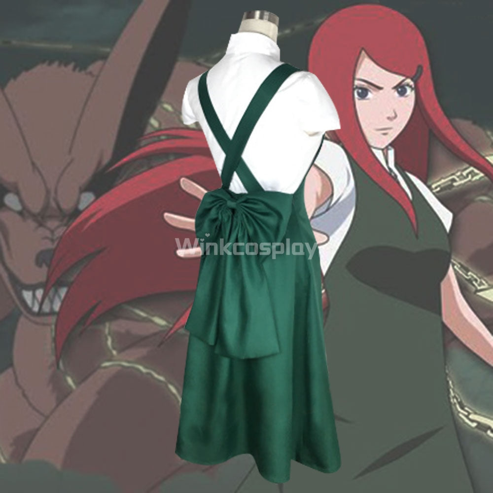 Kushina Uzumaki from Naruto Halloween Cosplay Costume