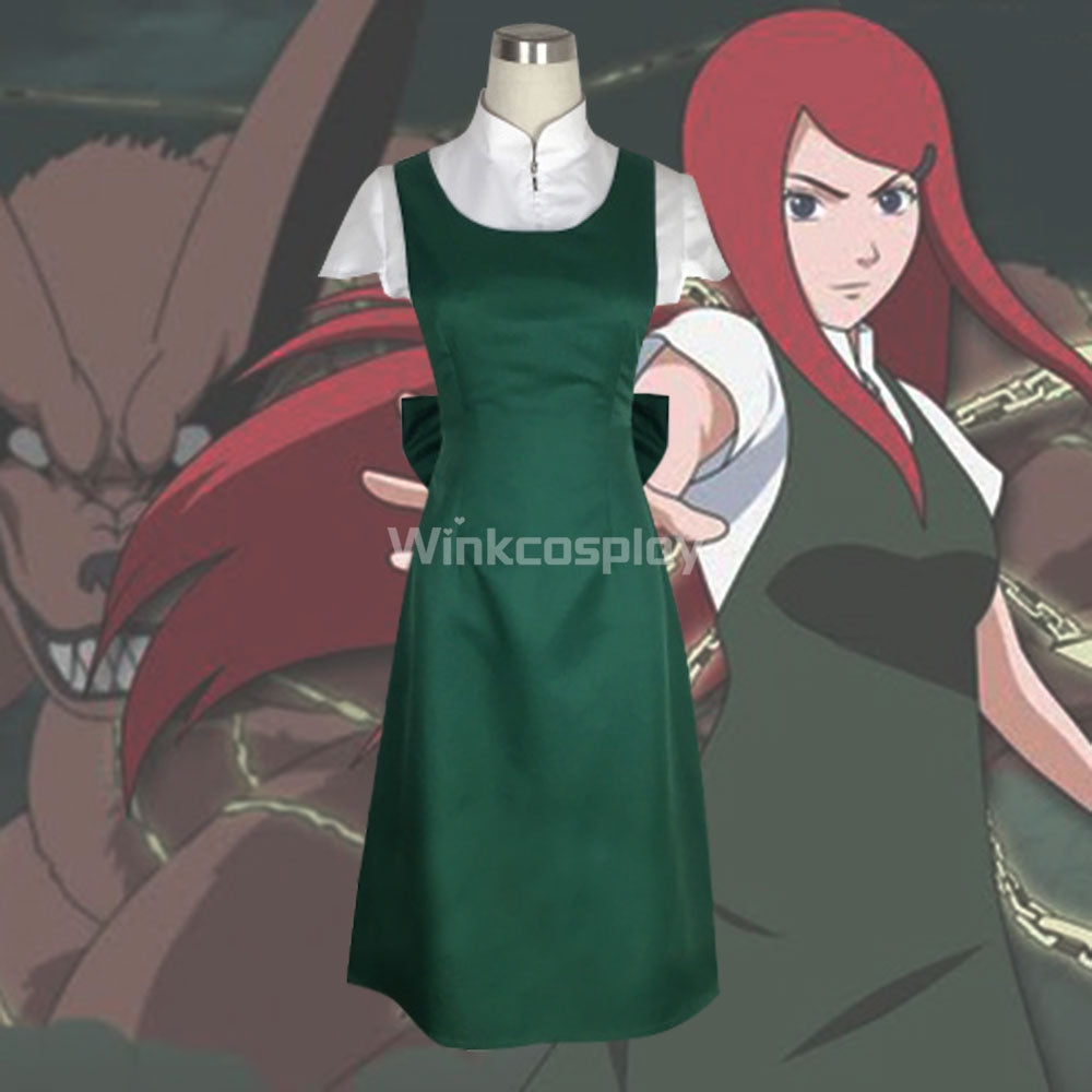 Kushina Uzumaki from Naruto Halloween Cosplay Costume