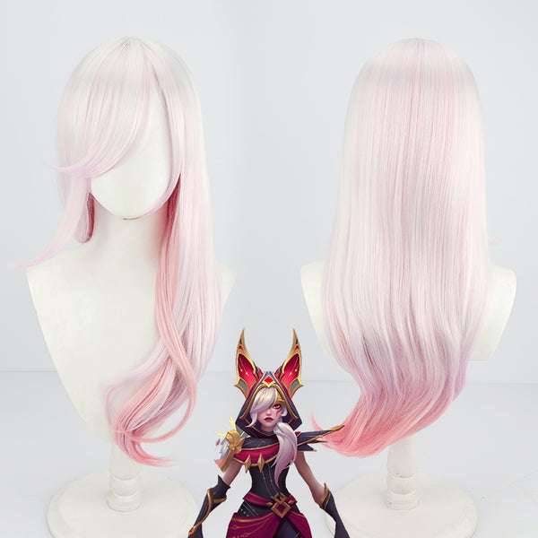 League Of Legends LOL Arcana Xayah Cosplay Wig