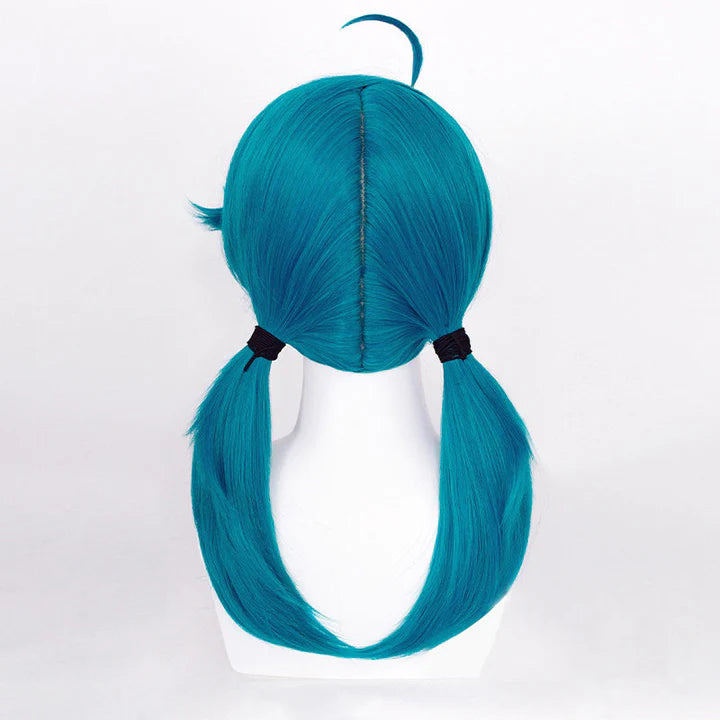 League of Legends LOL Gwen Blue Cosplay Wig