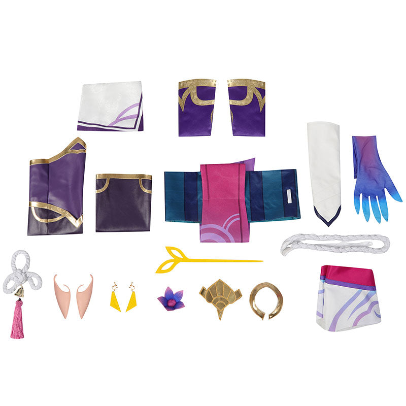 League Of Legends LOL Spirit Blossom Soraka Chromas Cosplay Costume