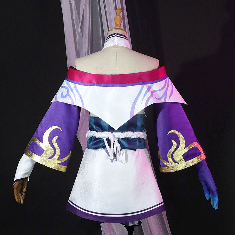 League Of Legends LOL Spirit Blossom Soraka Chromas Cosplay Costume