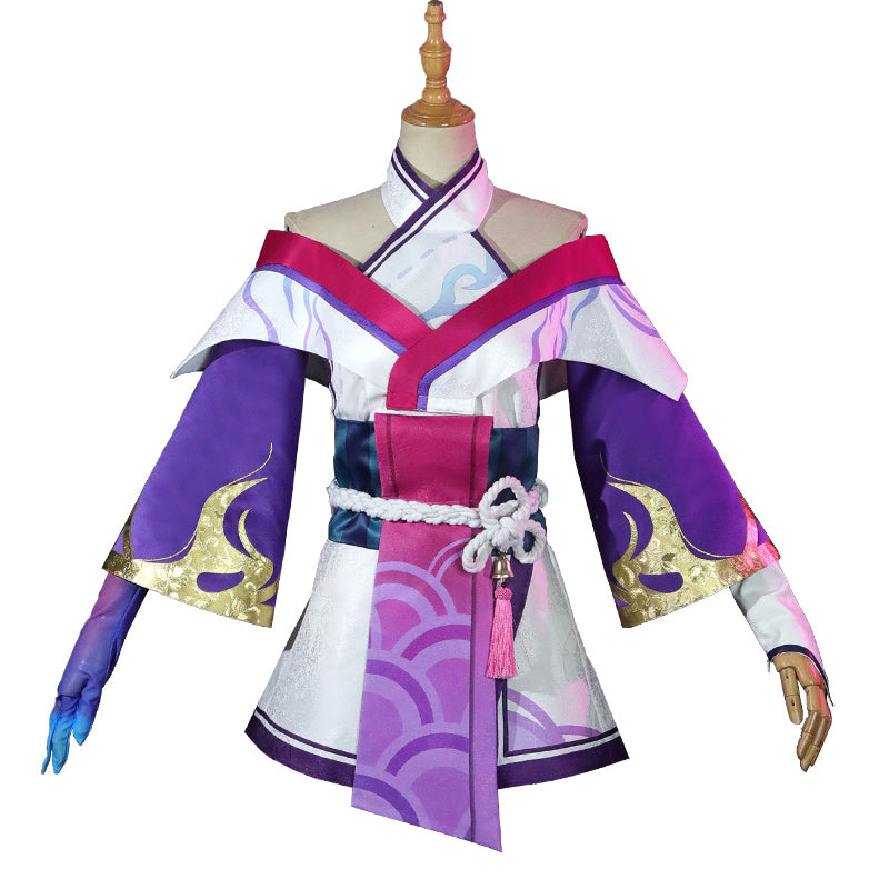 League Of Legends LOL Spirit Blossom Soraka Chromas Cosplay Costume
