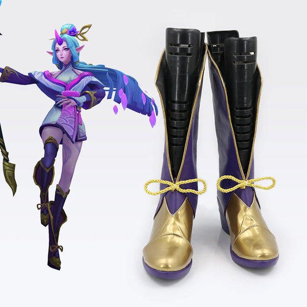 League Of Legends LOL Spirit Blossom Soraka Shoes Cosplay Boots