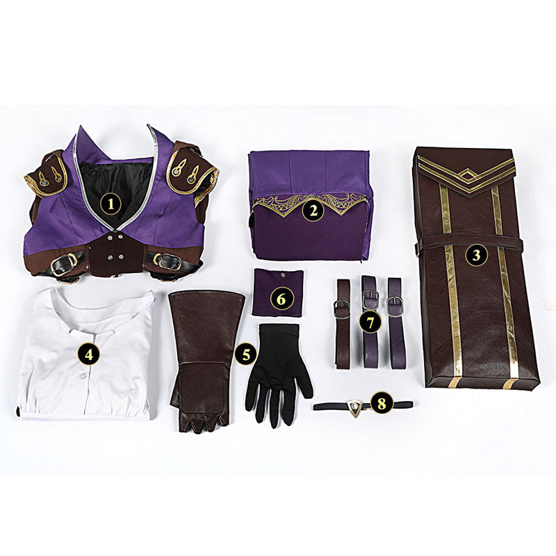League of Legends Arcane Caitlyn Halloween Cosplay Costume