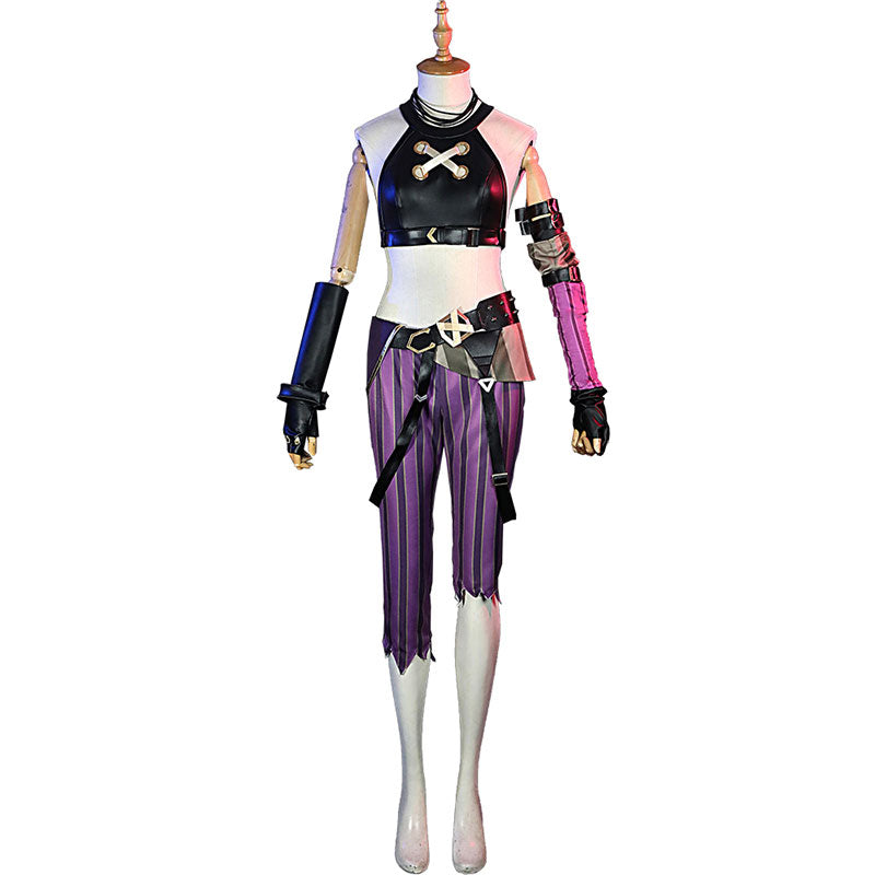 League of Legends Arcane Jinx Cosplay Costume