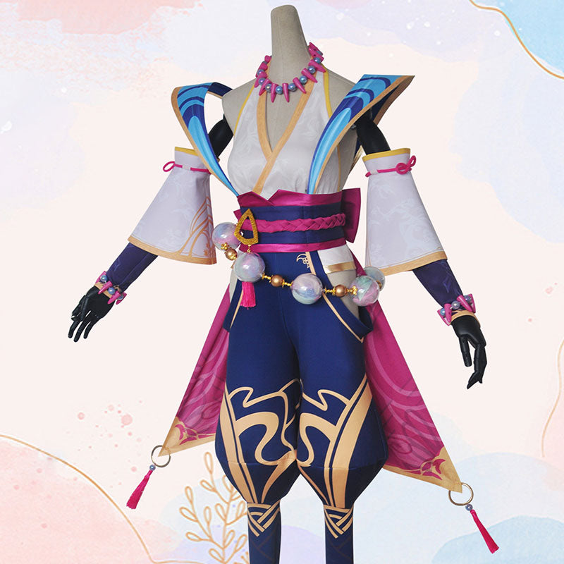 League of Legends LOL Spirit Blossom Syndra Cosplay Costume