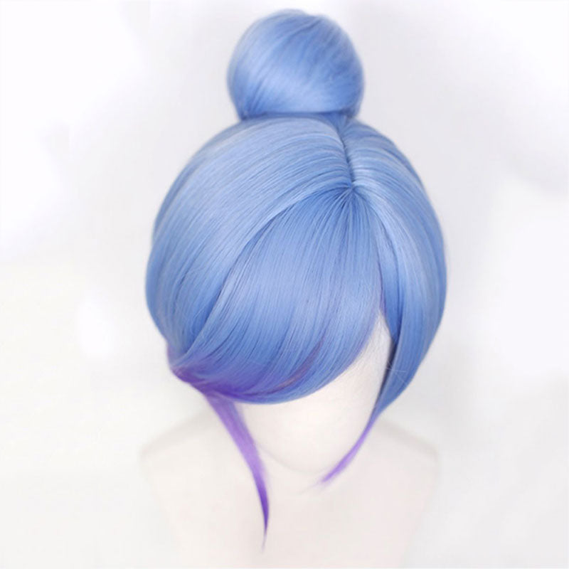 League of Legends LOL Star Guardian Orianna Blue Purple Cosplay Wig