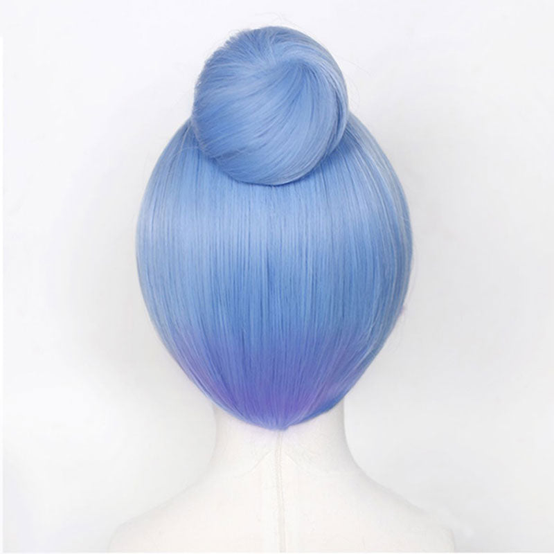 League of Legends LOL Star Guardian Orianna Blue Purple Cosplay Wig