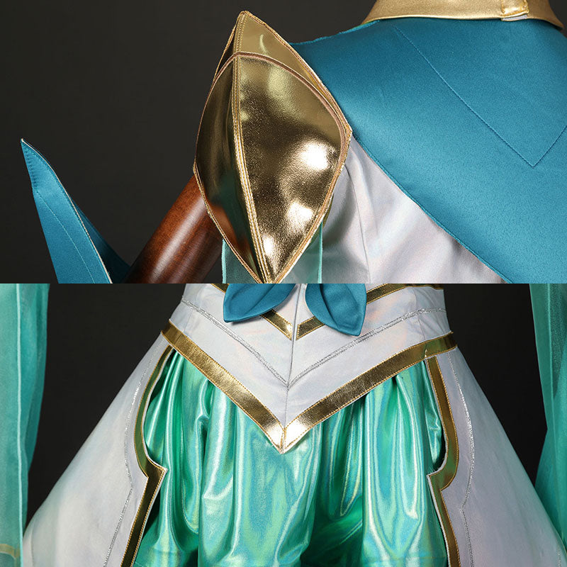 Leauge Of Legends LOL Star Guardian Sona Cosplay Costume Simple Version R