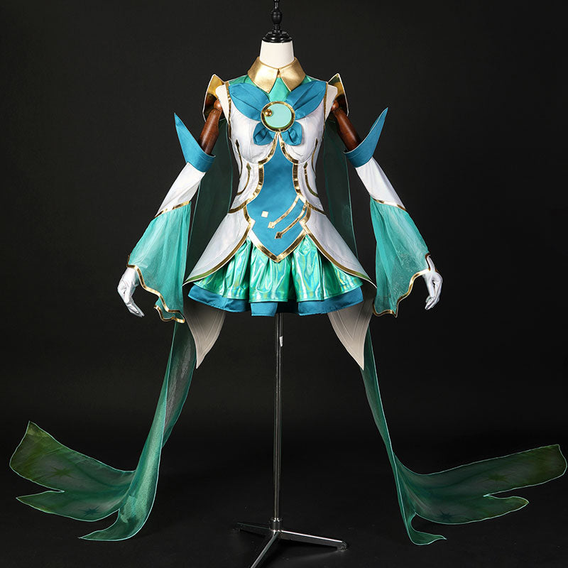 Leauge Of Legends LOL Star Guardian Sona Cosplay Costume Simple Version R