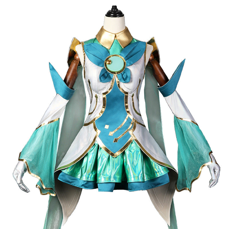 Leauge Of Legends LOL Star Guardian Sona Cosplay Costume Simple Version R