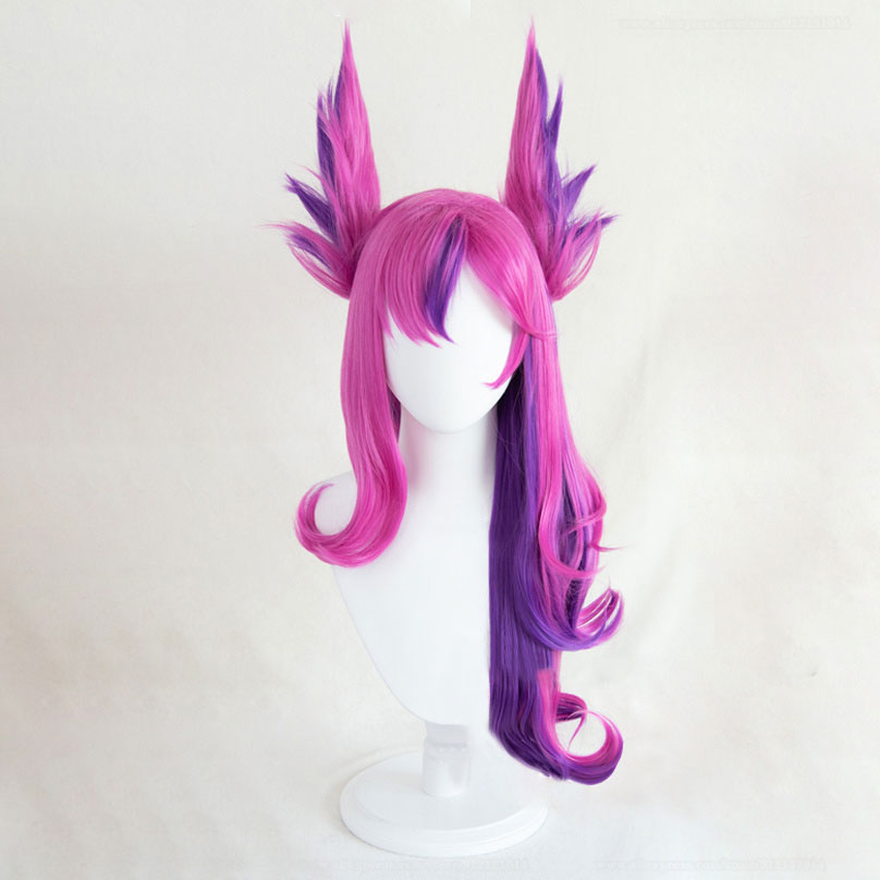 Leauge of Legends LOL Star Guardian Xayah Cosplay Wig