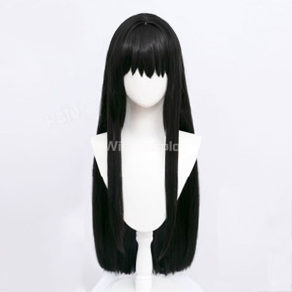 Lycoris Recoil Takina Inoue Black Cosplay Wig