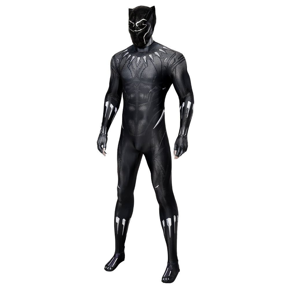 Marvel Black Panther T'Challa Cosplay Costume
