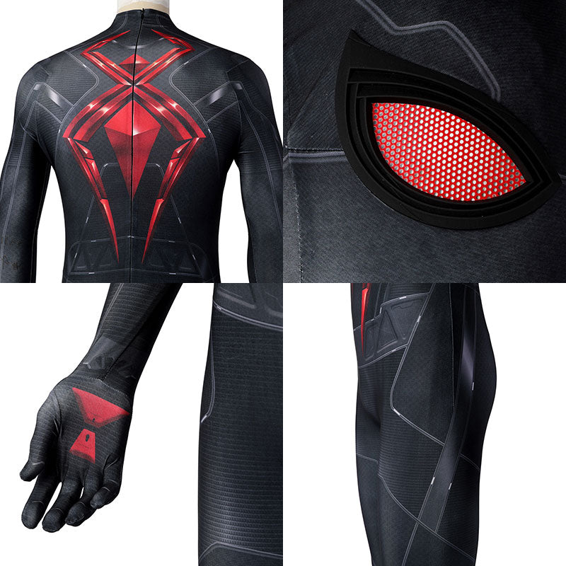 Marvel's Spider-Man Dark Suit Cosplay Costume