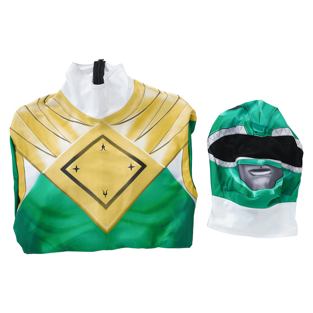 Mighty Morphin Power Rangers Green Ranger Cosplay Costume