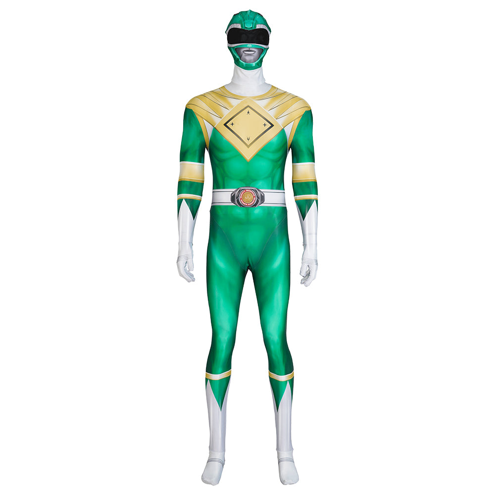 Mighty Morphin Power Rangers Green Ranger Cosplay Costume