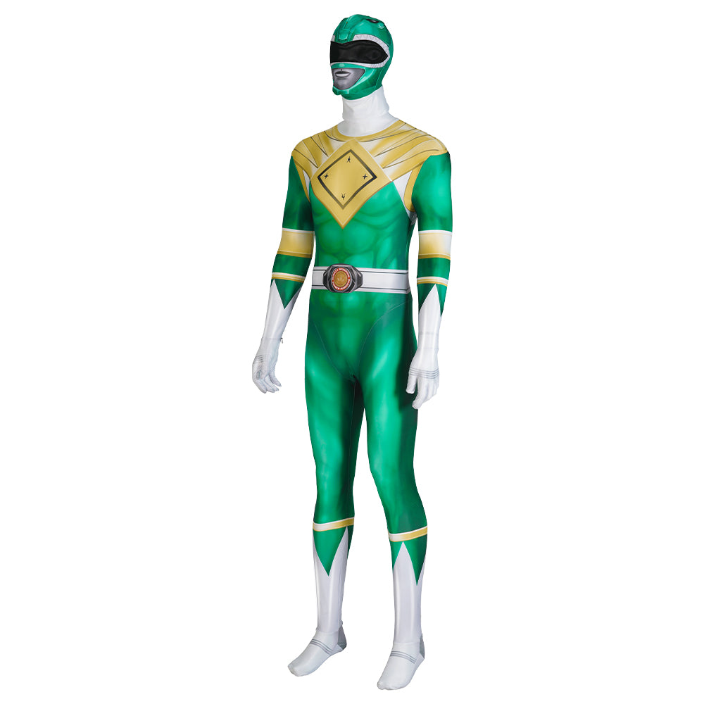 Mighty Morphin Power Rangers Green Ranger Cosplay Costume