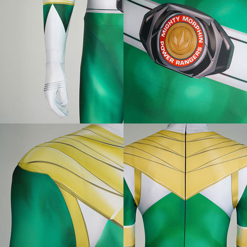 Mighty Morphin Power Rangers Green Ranger Cosplay Costume