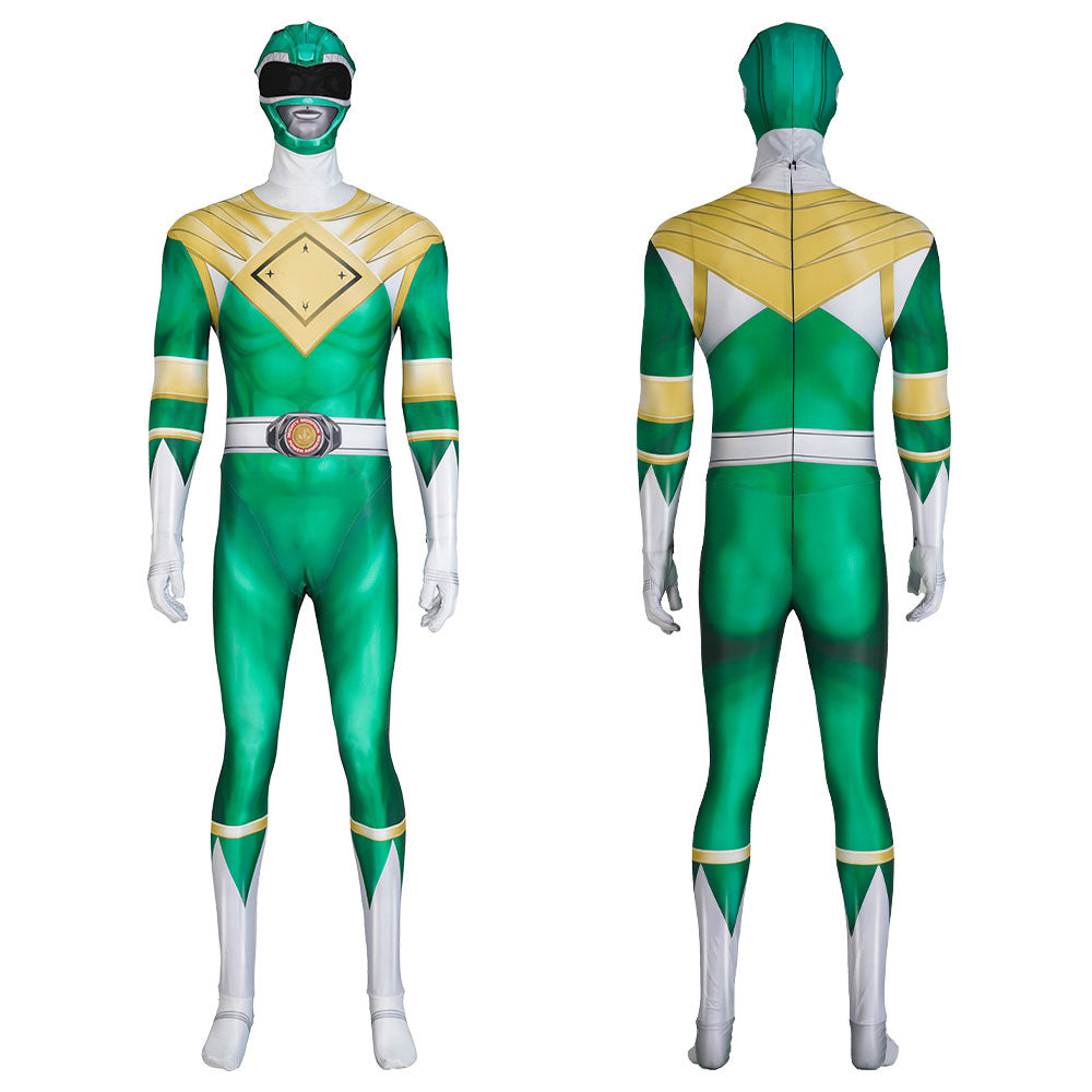 Mighty Morphin Power Rangers Green Ranger Cosplay Costume