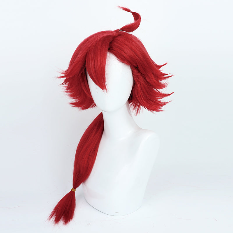Mobile Suit Gundam: The Witch from Mercury 2022 Suletta Mercury Red Cosplay Wig
