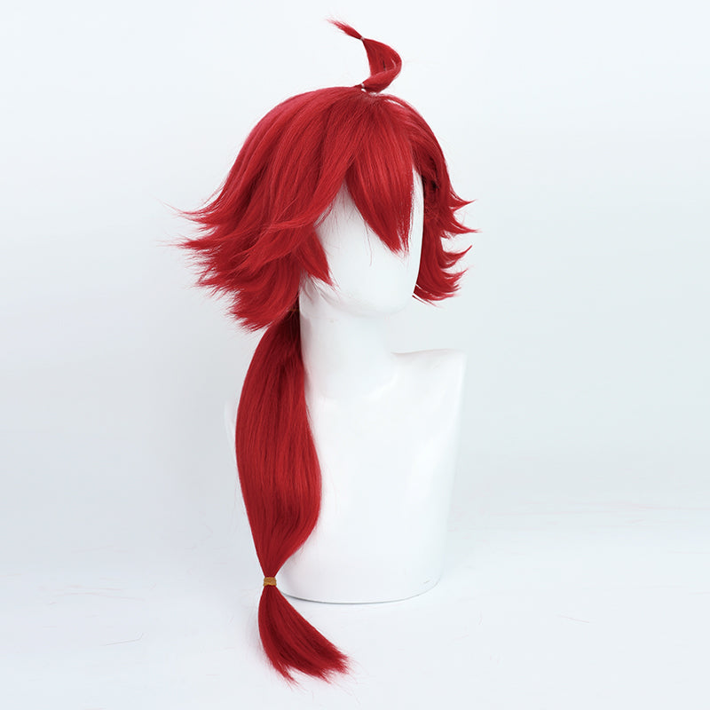 Mobile Suit Gundam: The Witch from Mercury 2022 Suletta Mercury Red Cosplay Wig